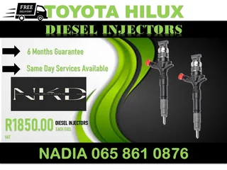Toyota Hilux Diesel Injectors For Sale Or To Recon