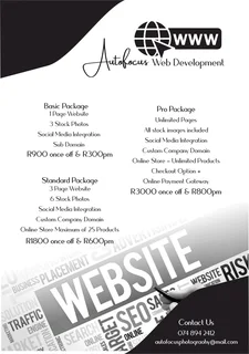 Website Development packages