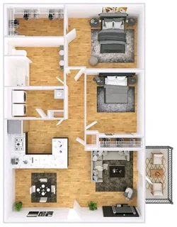 On special offer 3 bedrooms open lounge kitchen decking
