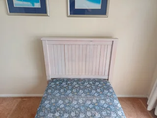 Single bed and mattress