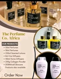 The PerfumeCo.Africa fragrances