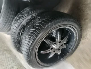 20 inch bakkie rims and fresh tyres bargain !!!!!