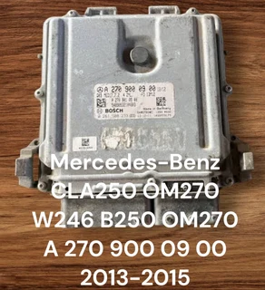 Mercedes-Benz CLA250 OM270 Engine CDE Petrol Management System *Mercedes-Benz W246 B250 OM270 Engine