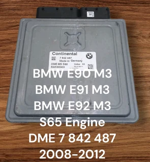 BMW E90 M3 4.0i V8 S65 Engine CDE 420 Horse Power Petrol Management System *BMW E91 M3 4.0i V8 420 H
