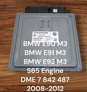BMW E90 M3 4.0i V8 S65 Engine CDE 420 Horse Power Petrol Management System *BMW E91 M3 4.0i V8 420 H