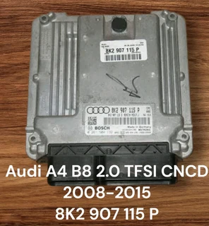Audi A4 B8 2.0 TFSI Turbo Fuel Stratified Injection Petrol Management System *Audi A5 2.0 TFSI Turbo