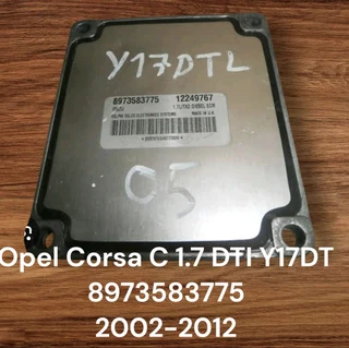 Opel Corsa C 1.7 DTI Y17DT 16 Valve Diesel EDC Electronic Diesel Controlled *Opel Corsa Utility Bakk