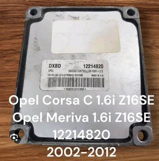 Opel Corsa C 1.6i Z16SE Engine CDE Petrol Management System 2002-2012 Genuine Used Bosch Manual Basi