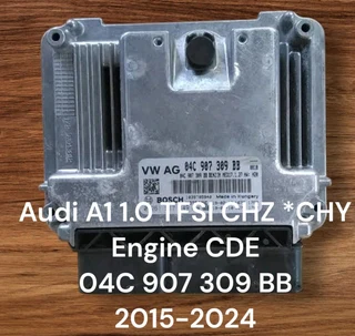 Audi A1 1.0 TFSI Turbo Fuel Stratified Injection Petrol Management System *CHZ Engine CDE 2015-2024
