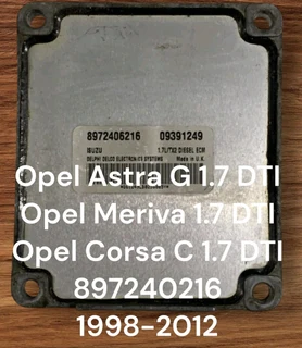 Opel Astra G 1.7 DTI Y17DT 16 Valve Diesel Management System *Opel Meriva 1.7 DTI Y17DT 16 Valve Die