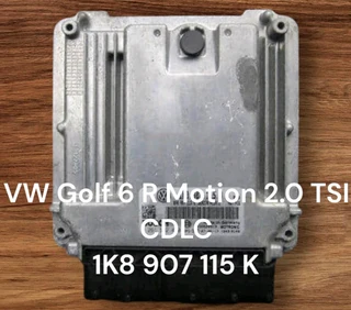 VW Golf 6 R Motion 2.0 TSI Turbo Stratified Injection Petrol Management System CDLC Engine CDE 2008-