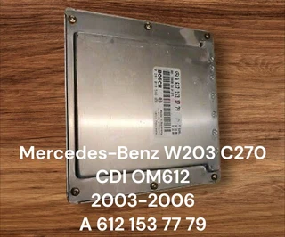 Mercedes-benz W203 C270 Cdi Om612 Engine Cde Edc Electronic Diesel Controlled Diesel Management Syst