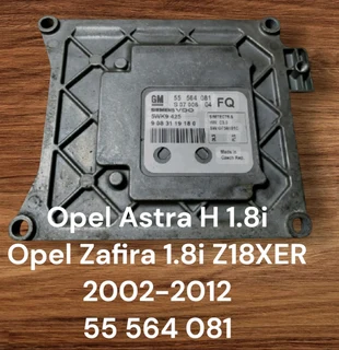 Opel Astra H 1.8i Z18XER 16 Valve Petrol Management System *Opel Zafira 1.8i Z18XER Engine CDE Petro