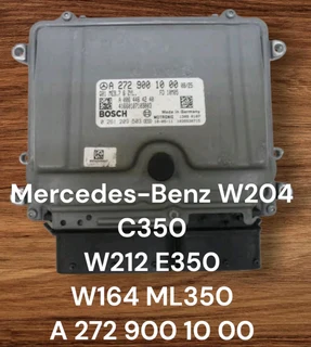 Mercedes-Benz W204 C350 OM272 Engine CDE Petrol Management System *Mercedes-Benz W212 E350 OM272 Eng