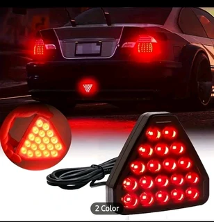 F1 Style Triangular LED Rear Fog Light Universal Fit Break warning tail lamp for CARS *Motorcycles *