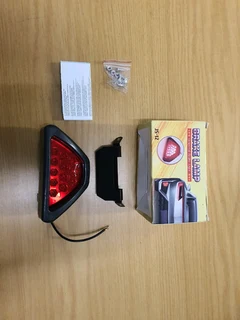 F1 Style Triangular LED Rear Fog Light Universal Fit Break warning tail lamp for CARS *Motorcycles *