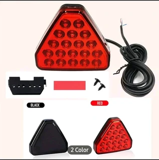 F1 Style Triangular LED Rear Fog Light Universal Fit Break warning tail lamp for CARS *Motorcycles *
