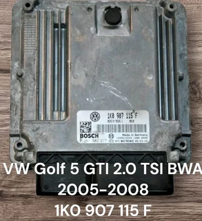 VW Golf 5 GTI 2.0 TSI Turbo Stratified Injection Petrol Management System BWA Engine CDE 2005-2008 G