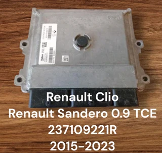 Renault Clio 0.9 TCE Turbo Control Effinciency Three Cylinder Petrol Management System *Renault Sand