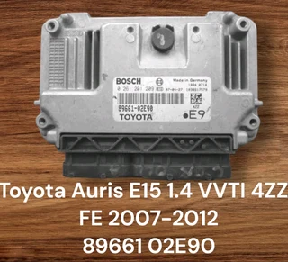 Toyota Auris E15 1.4 VVTI 4ZZ-FE 2007-2012 Genuine Used Bosch Manual Basic Engine Calculator Part Nu