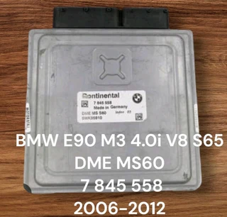 BMW E90 M3 4.0i V8 S65 Engine CDE 2008-2012 Continental ECU part# DME MS60 7 845 558