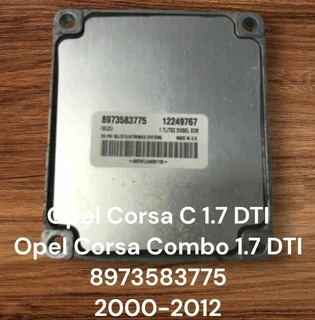 Opel Corsa C 1.7 DTI Y17DT 16V 2000-2012 Delphi EDU part# 8973583775