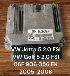 VW Golf 5 2.0 FSI Fuel Stratified Injection Petrol Management System* VW Jetta 5 2.0 FSI Fuel Strati