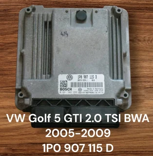 VW Golf 5 GTI 2.0 TSI Turbo Stratified Injection Petrol Management System BWA Engine CDE 2005-2008 G