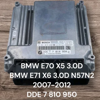 Bmw E70 X5 3.0d M57n2 Engine Cde *bmw E71 X6 3.0 Diesel N57 Engine Cde Edc Electronic Diesel Control