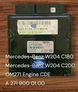 Mercedes-Benz W204 C300 V6 OM272 Engine CDE *Mercedes-Benz W204 C350 OM272 Engine CDE *Mercedes-Benz