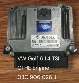 VW Golf 6 1.4 TSI Turbocharged Stratified Injection Petrol Management System *VW Jetta 6 1.4 TSI Tur