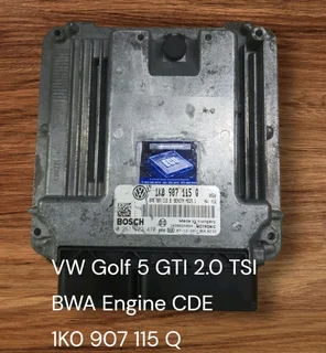 VW Jetta 5 2.0 FSI Fuel Stratified Injection Petrol Management System 2005-2008 Genuine Used Bosch A