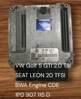VW Golf 5 GTI 2.0 TSI BWA Engine CDE 2005-2008 Genuine Used Bosch Manual Basic Engine Calculator Par