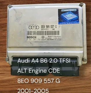 Audi A4 B6 2.0 TFSI ALT 2001-2005 Genuine Used Bosch Manual Basic Engine Calculator Part Number Veri