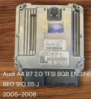 Audi A4 B8 2.0 TFSI CDNC ENGINE CDE 2008-2015 Genuine Used Bosch Automatic Basic Engine Calculator P