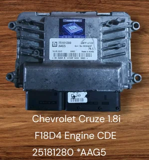 Chevrolet Cruze 1.8i F18D4 Engine CDE Petrol Management System 2008-2015 Genuine Used Continental Ma