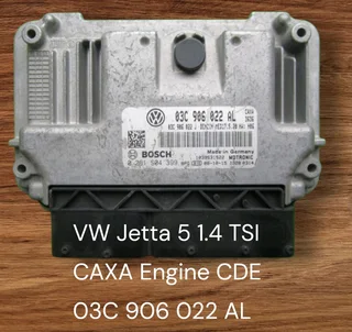 Audi Q5 2.0 TFSI CDNC ENGINE CDE 2008-2017 Genuine Used Bosch Automatic Basic Engine Calculator Part
