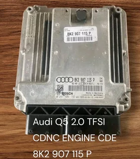 Audi Q5 2.0 TFSI CDNC ENGINE CDE 2008-2017 Genuine Used Bosch Automatic Basic Engine Calculator Part