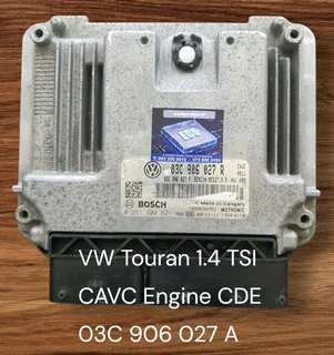 VW Golf 6 1.4 TSI CAVC Engine CDE 2008-2013 Genuine Used Bosch Automatic Basic Engine Calculator Par