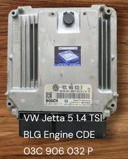 VW Golf 6 1.4 TSI CAVC Engine CDE 2008-2013 Genuine Used Bosch Automatic Basic Engine Calculator Par