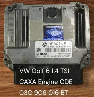 VW Golf 6 1.6 TDI CAYC Engine CDE Diesel Management System EDC Electronic Diesel Controlled 2008-201