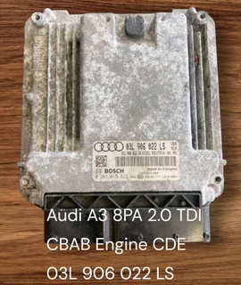 VW Crafter 2.0 TDI CKTB Engine CDE EDC ELECTRONIC DIESEL Controlled Diesel Management System 2005-20