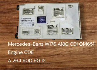 Mercedes-Benz W176 A180 CDI OM651 Engine CDE 2012-2018 Genuine Used Comfort Control Module (BCM) Bod