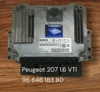 Peugeot 207 1.6 VTI 16 Valve Petrol Management System 2006-2012 Genuine Used Bosch Manual Basic Engi