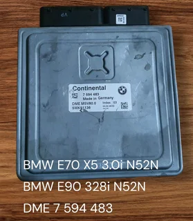 BMW E90 325i N52 Engine CDE Petrol *BMW E90 330i N52 Engine CDE Petrol *BMW E60 525i N52 Engine CDE