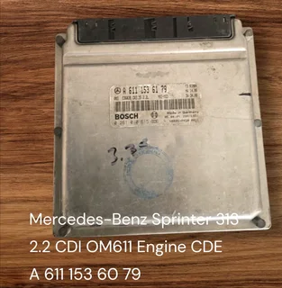 Mercedes-Benz Sprinter 313 2.2 CDI OM611 Engine CDE EDC ELECTRONIC DIESEL Controlled Diesel Manageme