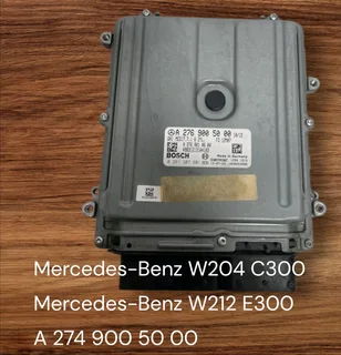 Mercedes-Benz W204 C300 OM276 Engine CDE Petrol Management System *Mercedes-Benz W212 E300 OM276 Eng