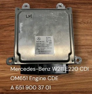 Mercedes-Benz W212 E220 CDI EDC Electronic Diesel Controlled 2007-2014 Genuine Used Delphi Automatic