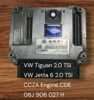 VW Tiguan 2.0 TSI CCZA Engine CDE *VW Jetta 6 2.0 TSI CCZA Engine CDE 2009-2013 Genuine Used Bosch A