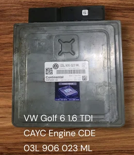 VW Amarok 2.0i CFPA Engine CDE Petrol Management System 2007-2015 Genuine Used Bosch Manual Basic En